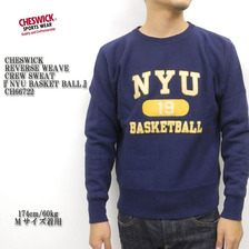 CHESWICK REVERSE WEAVE CREW SWEAT 「NYU BASKET BALL」 CH66722画像