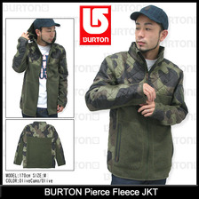 BURTON Pierce Fleece JKT 139771画像