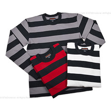 IRON HEART ヘビーウエイトボーダーロンT IHTB-01画像