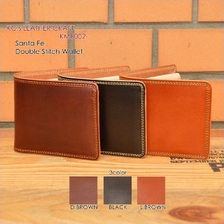 KC,s LEATHER CRAFT サンタフェダブルステッチビルフォード KMB002画像