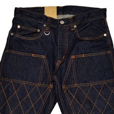 KOJIMA GENES 13oz ダブルニーケブラースリム RNB-1017S画像