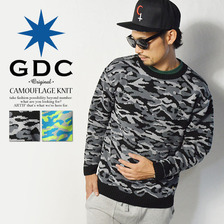 GDC CAMOUFLAGE KNIT画像