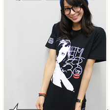 HTML ZERO3 &times; ベイビーレイズ 傳谷 英里香 Steady Eyes S/S Tee Collaboration T438画像