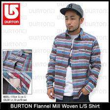 BURTON Flannel Mill Woven L/S Shirt 14062100484画像