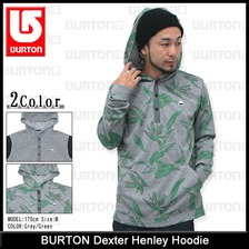 BURTON Dexter Henley Hoodie 140131画像