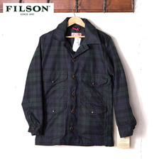 FILSON SEATTLE CRUISER-WAXED BLACK WATCH TARTAN画像