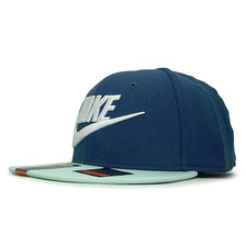 NIKE FUTURA TRUE SNAPBACK BLUExMINT APNK584169483画像