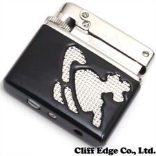 Vivienne Westwood ダイヤカットORB ミニライター BLACKxSILVER画像