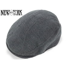 NEW YORK HAT WOOL MELTON 1900 CHARCOAL画像