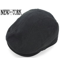 NEW YORK HAT WOOL MELTON 1900 BLACK画像