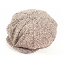 NEW YORK HAT TWEED NEWSBOY ブラウン画像