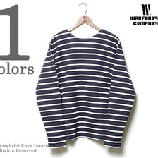 WAREHOUSE U.S.NAVAL ACADEMY ボーダーロンT画像