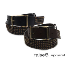 raise8apparel LEATHER BELT 125B-006画像