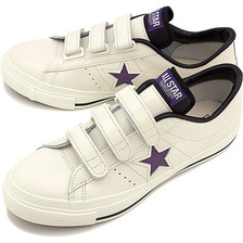 CONVERSE ONE STAR J V-3 ホワイト/パープル 32346718画像
