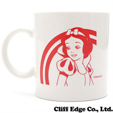 Ron Herman &times; Disney SNOW WHITE RAINBOW MUG WHITExRED画像