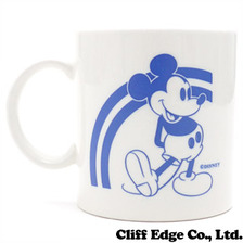 Ron Herman &times; Disney MICKEY RAINBOW MUG WHITExBLUE画像