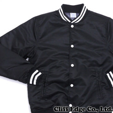Ron Herman &times; Champion STADIUM JACKET BLACK画像