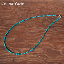 Colina Yazzie Beads Choker17"画像