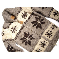 CANADIAN SWEATER ZIP UP COWICHAN SWEATER画像