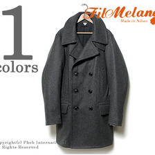 FilMelange MATTY ヤクメルトントレンチコート画像