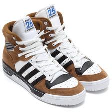 adidas Originals by NIGO RIVALRY HI NIGO RUNNING WHITE/CORE BLACK/NON-DYED M21516画像