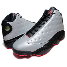 NIKE AIR JORDAN 13 RETRO PRMIUM "3M REFLECTIVE" r.slv/infrrd 23-blk 696298-023画像