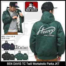 BEN DAVIS TC Twill Workaholic Parka JKT G-4380025画像