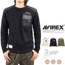 AVIREX L/S DOUBLE FACE TEE 6143552画像