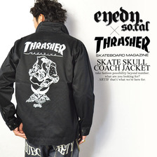 EYEDY &times; THRASHER SKATE SKULL JACKET EYE-THR010画像