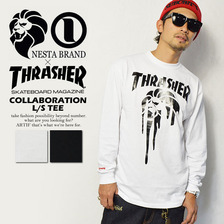 NESTA BRAND &times; THRASHER COLLABORATION L/S TEE SPS1427画像