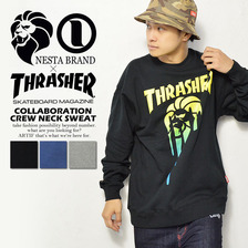 NESTA BRAND &times; THRASHER COLLABORATION CREW NECK SWEAT SPS1428画像
