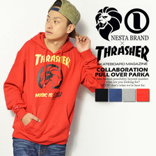 NESTA BRAND &times; THRASHER COLLABORATION PULL OVER PARKA 2 SPS1430画像
