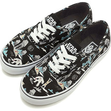 VANS KIDS AUTHENTIC (STAR WARS)DARK SIDE/PLANET HOTH VN-0WWXEXA画像
