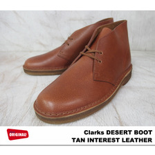 Clarks DESERT BOOT 20356327 TAN INTEREST LEATHER画像