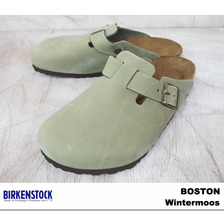 BIRKENSTOCK Boston Wintermoos 159941画像