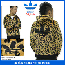 adidas Sherpa Full Zip Hoodie Originals M33838画像