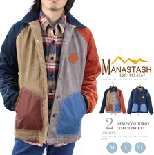 MANASTASH HEMP CORDUROY COACH JACKET 7142033画像
