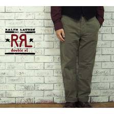 RRL ストライプ ヘリンボーン パンツ画像