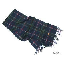 FRED PERRY House Tartan Scarf C5106画像
