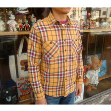 TOYS McCOY McHILL NEL CHECKED WORK SHIRT TMS1423画像