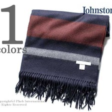 Johnstons WEFT STRIPE NAVY (VU7112) WD000056画像