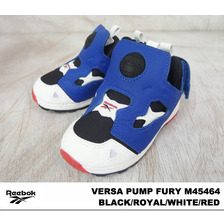 Reebok Classic M45464 VERSA PUMP FURY ブラック/ロイヤル/ホワイト/レッド画像