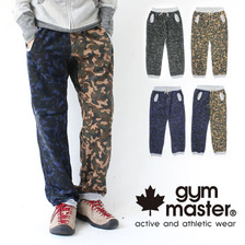 gym master カモフラージュ プリント コーデュロイ リブ パンツ G221399画像