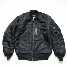 Buzz Rickson's WILLIAM GIBSON COLLECTION BLACK MA-1 SLENDER (LONG) BR12667画像