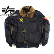ALPHA INDUSTRIES B-15 BLACK (55TH ANNIVERSARY JACKET)画像