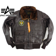 ALPHA INDUSTRIES G-1 BROWN (55TH ANNIVERSARY JACKET)画像