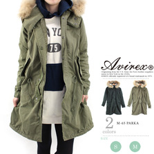 AVIREX LADIES M-65 PARKA 6242036画像