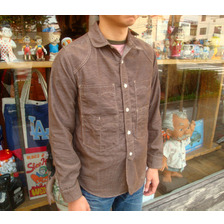 COLIMBO HUNTING GOODS TRAPPER'S SHIRT Corduroy ZP-0307画像