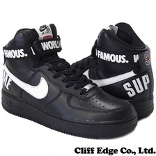 Supreme &times; NIKE AIR FORCE 1 HI BLACK画像