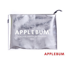 APPLEBUM SILVER CLUTCH BAG画像